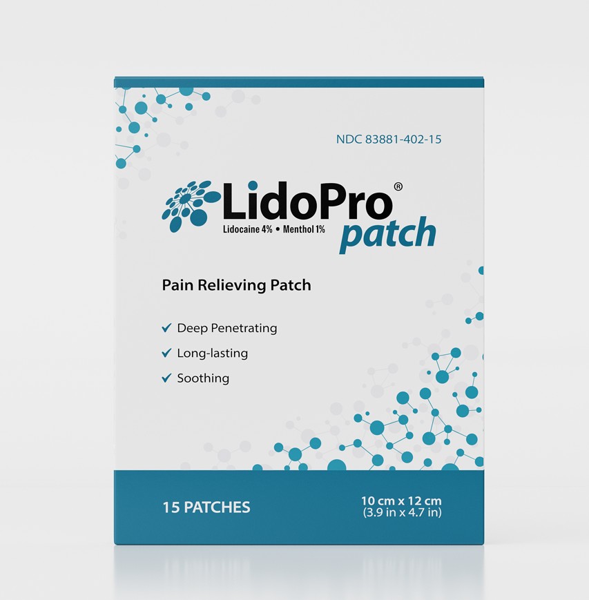 LidoPro® Patch 15 count